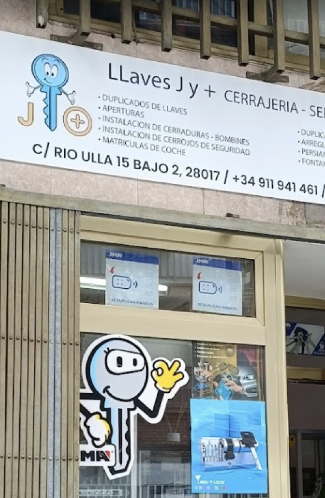 Trabajo de urgencia realizado por Llaves Jy+